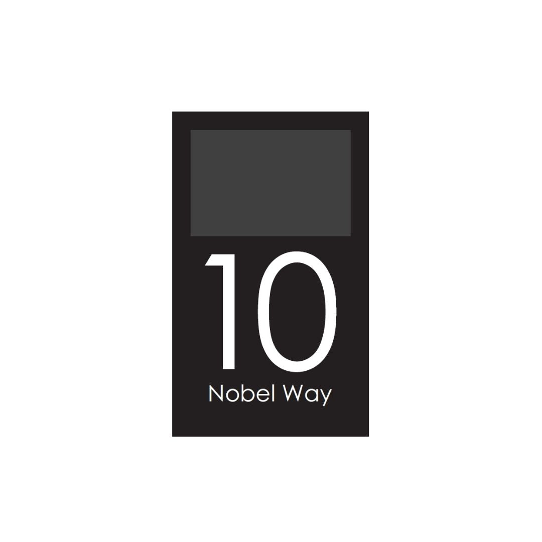 Extra Large Custom Address Decal Sticker