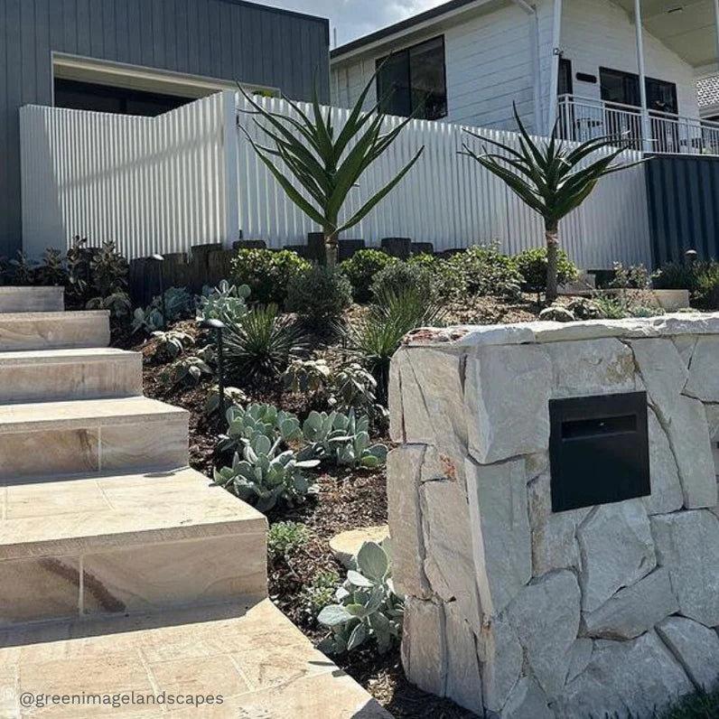 Milkcan Chelsea Rear-Opening Brick Letterbox