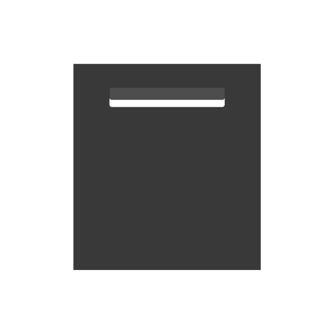 Monument Powder-Coated Aluminium Letterbox Faceplate 390 x 430 - 240 Slot