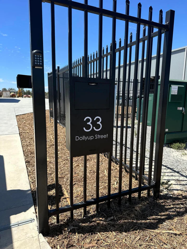 Extra Large Custom Address Decal Sticker