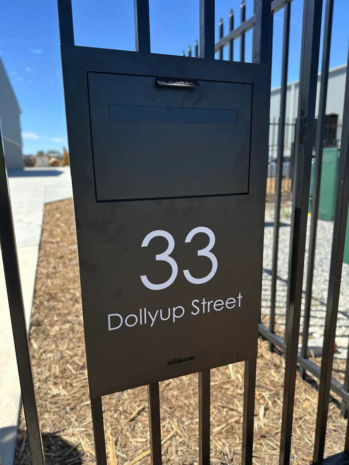 Extra Large Custom Address Decal Sticker