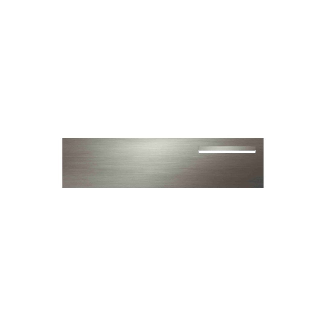 Marine Grade Brushed Stainless Steel Letterbox Faceplate 1200 x 300 (Laser Etched) - 340 Slot