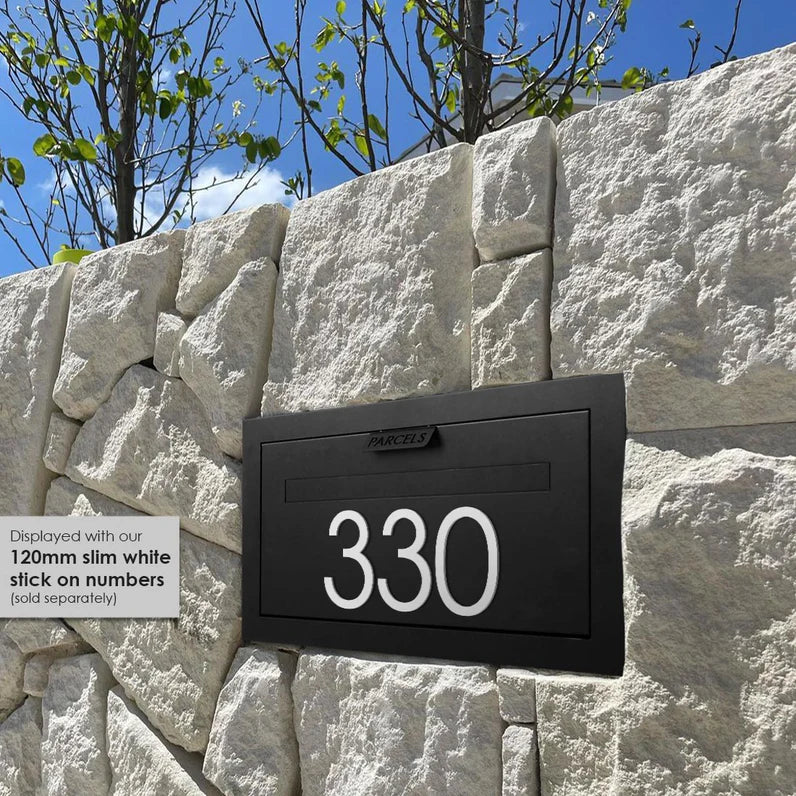 Milkcan Geneva Parcel Fence/Brick Letterbox