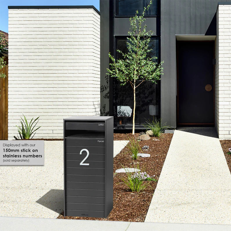 Milkcan Hamilton WIDE Parcel & Mail Pillar