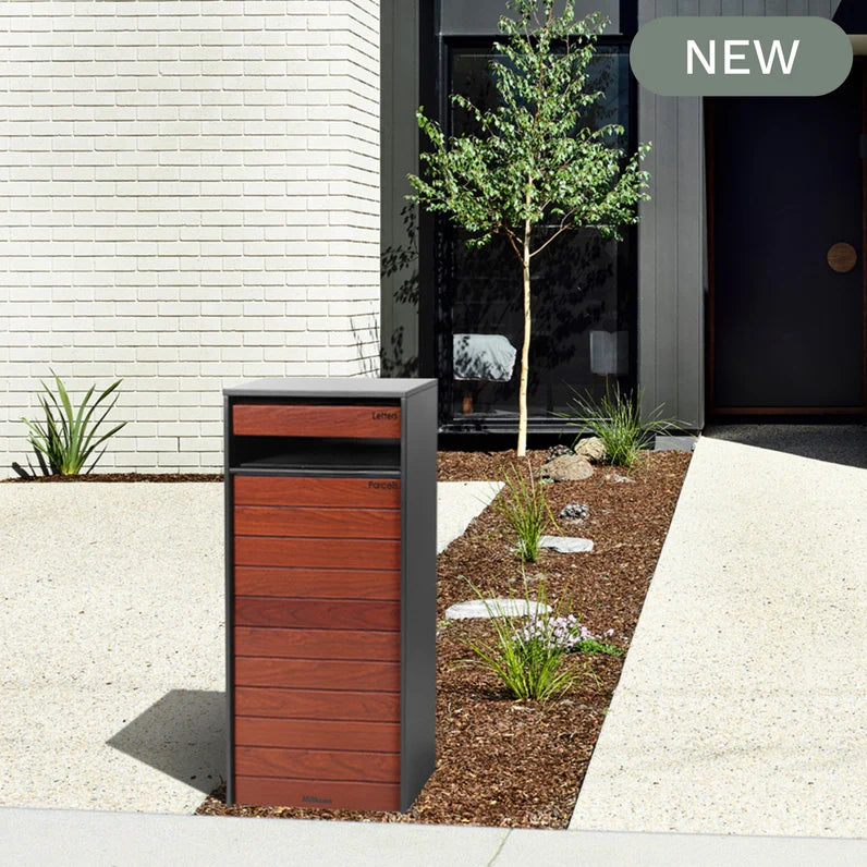 Milkcan Hamilton WIDE Parcel & Mail Pillar