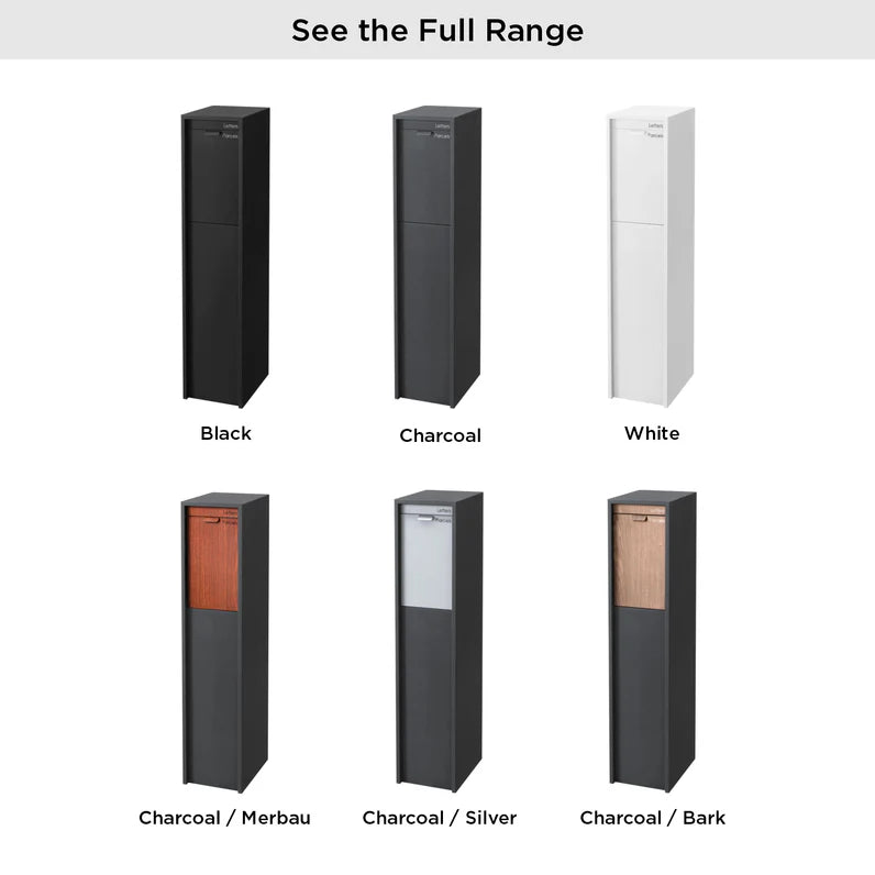 Milkcan Austin 2 Parcel & Mail Pillar