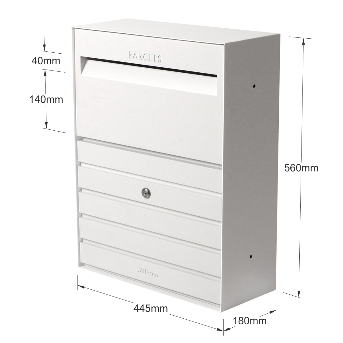 Milkcan Florence Large Wall Parcel + Mail