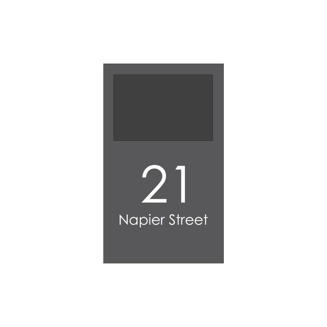 Extra Large Custom Address Decal Sticker