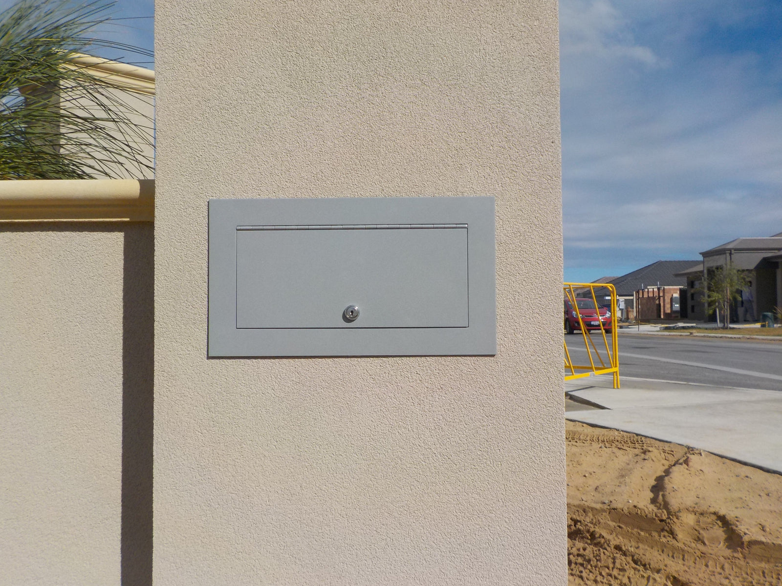 Mail Access Door - Powdercoated Aluminium