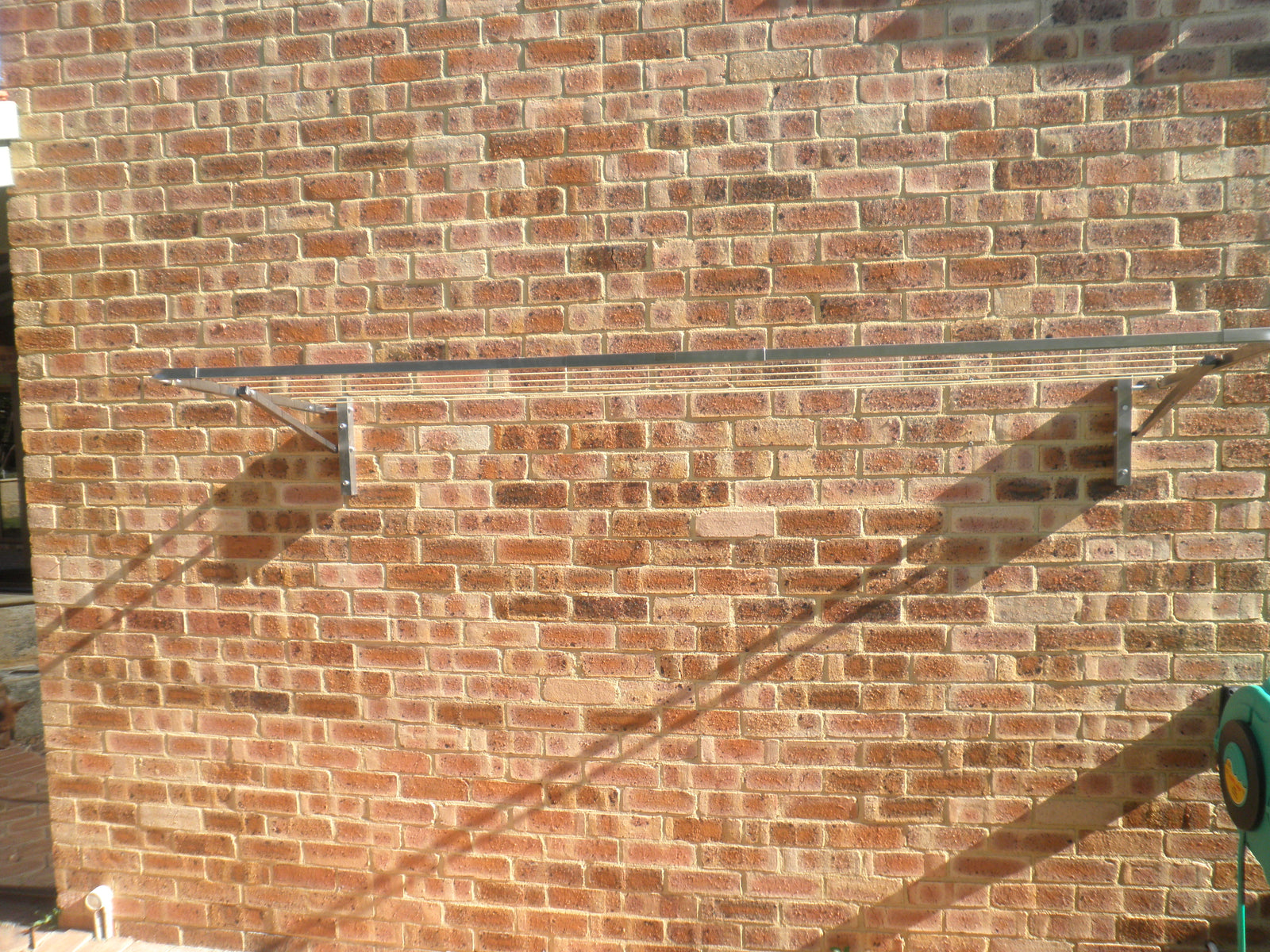 City Living 2100 Series - 2100 x 1200 Wall Mount Stainless Steel-Aussie Clotheslines & Letterboxes