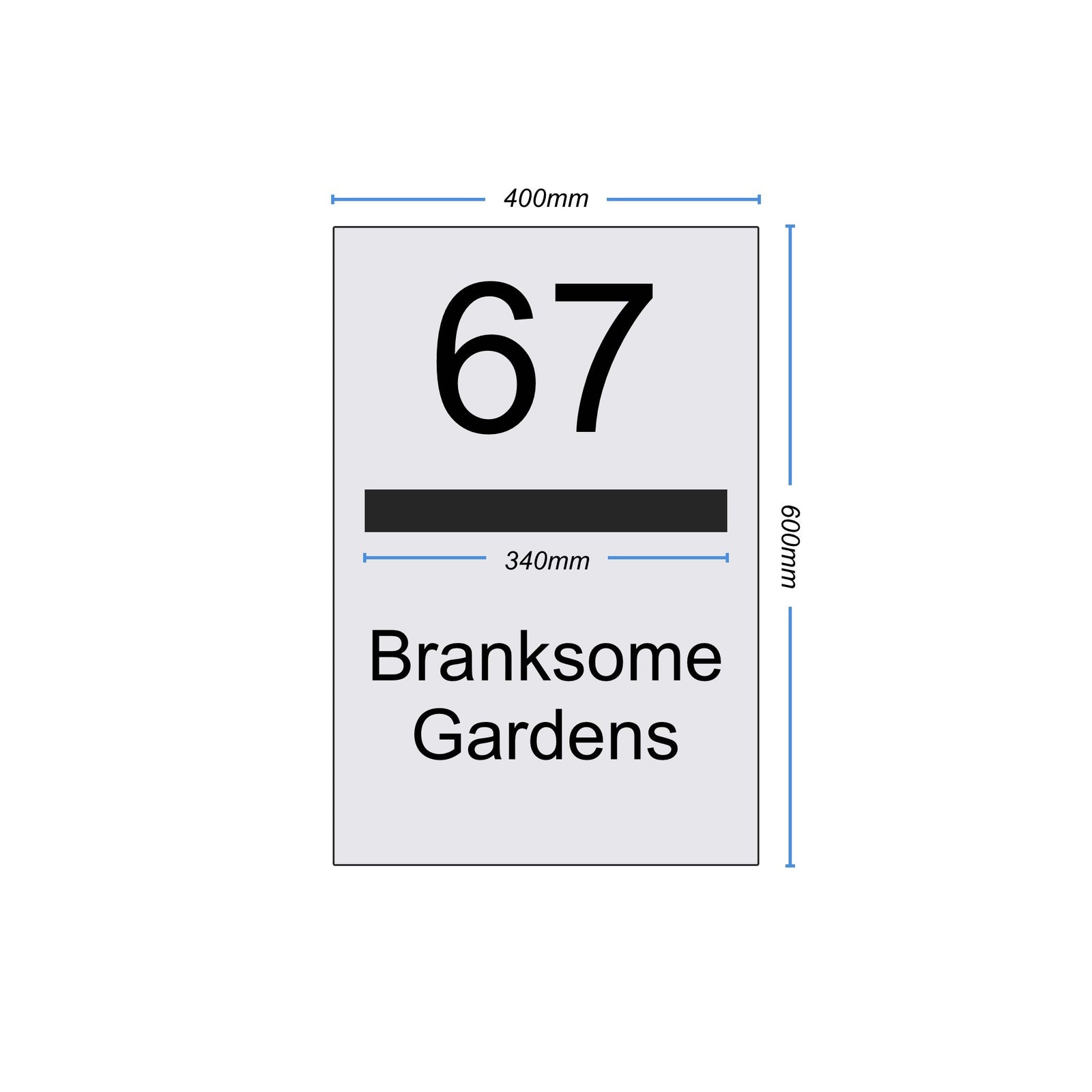 Letterbox Plate 400 x 600-Aussie Clotheslines & Letterboxes