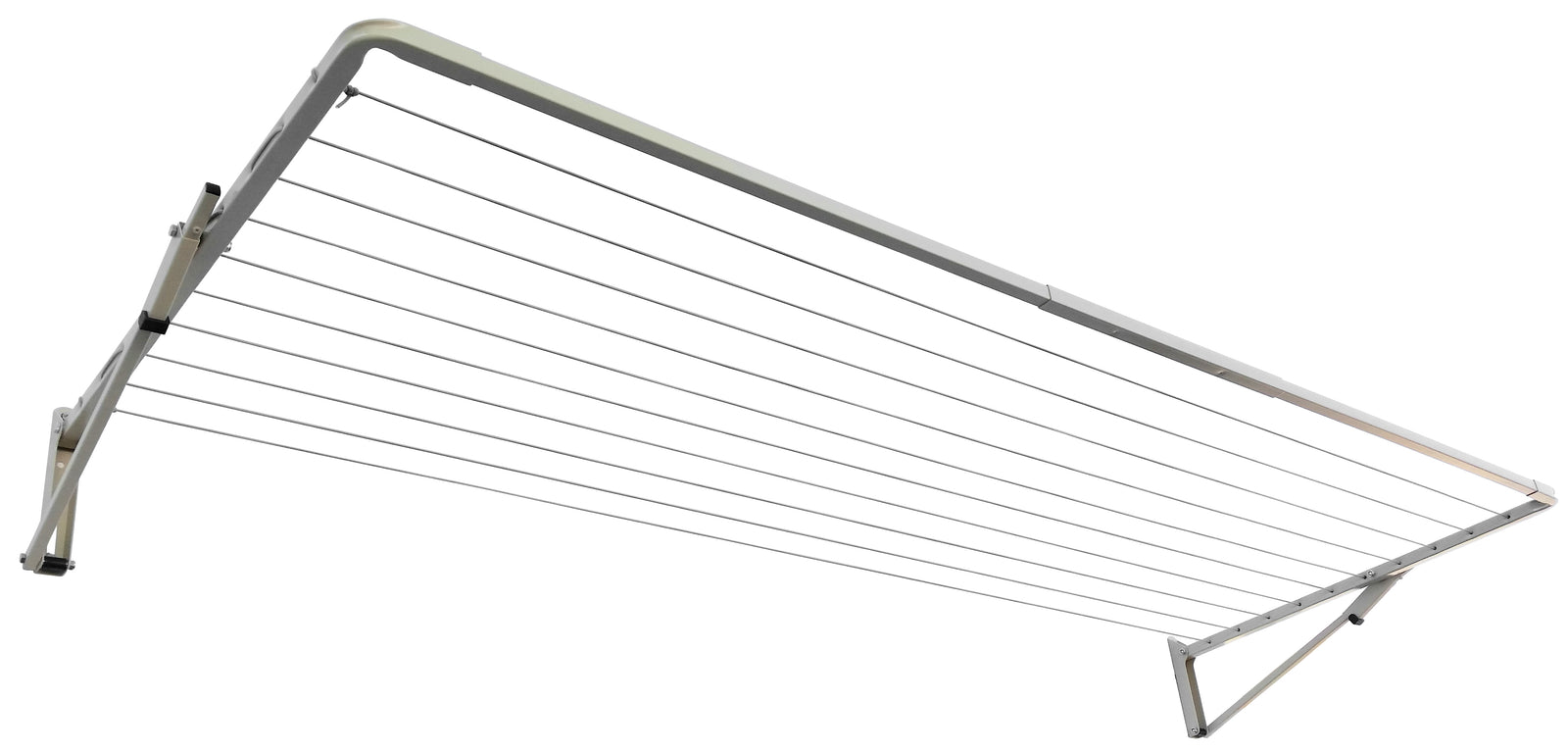 Sunbreeze Compact 2400 x 940 in Paperbark-Aussie Clotheslines & Letterboxes