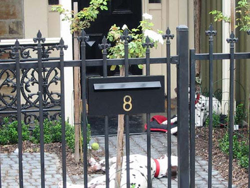 Superior Rear Opening Letterbox