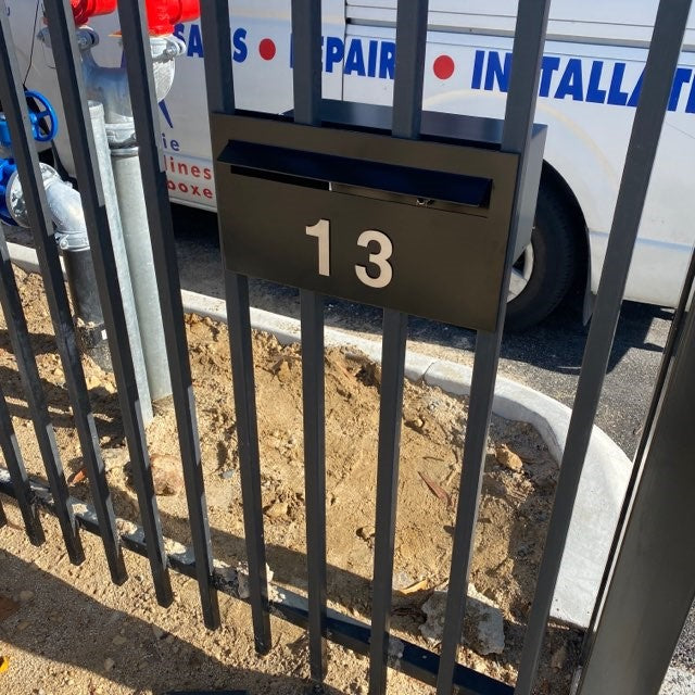 Superior Rear Opening Letterbox