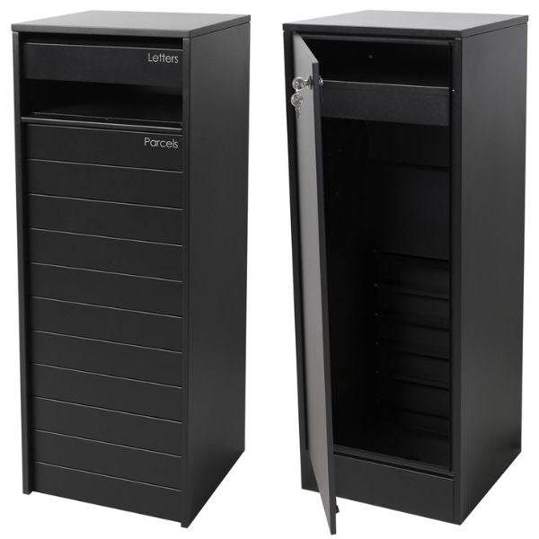 Charcoal Black Hamilton Parcel Box