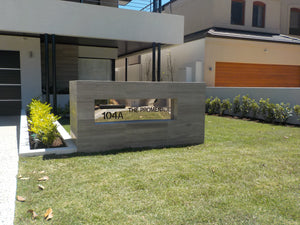 Letterbox Plates & House Signs-Aussie Clotheslines & Letterboxes