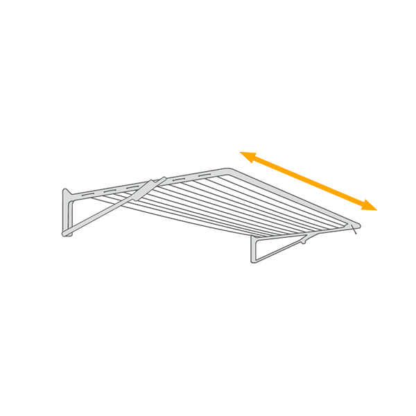 Folding Frame Width 1 - 1.5m