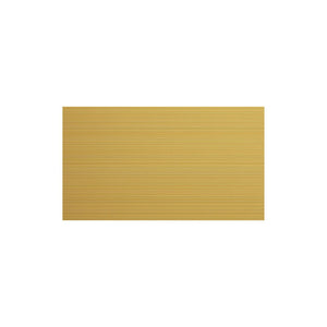 Gold Aluminium Address Sign with Vinyl Text - 390 x 220