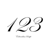 Custom 120mm Vinyl House Number