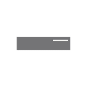 Basalt Powder-Coated Aluminium Letterbox Faceplate 1200 x 300 - 340 Slot