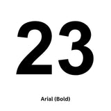 Custom 150mm Vinyl House Number