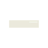 Surfmist Powder-Coated Aluminium Letterbox Faceplate 1200 x 300 - 240 Slot