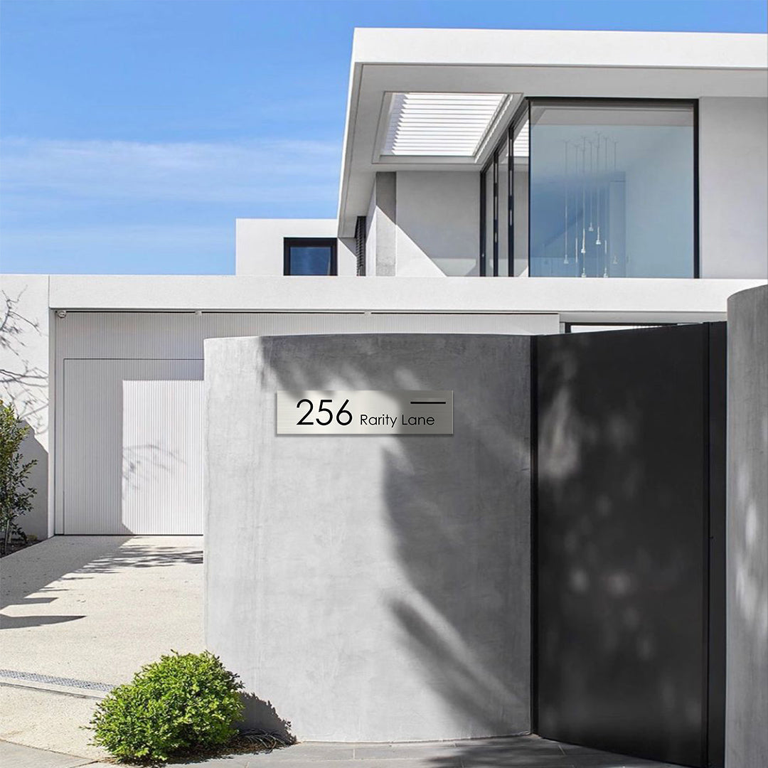 Surfmist Powder-Coated Aluminium Letterbox Faceplate 1200 x 300 - 240 Slot