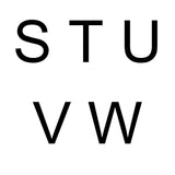 Custom 75mm Vinyl House Number