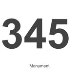 Custom 120mm Vinyl House Number