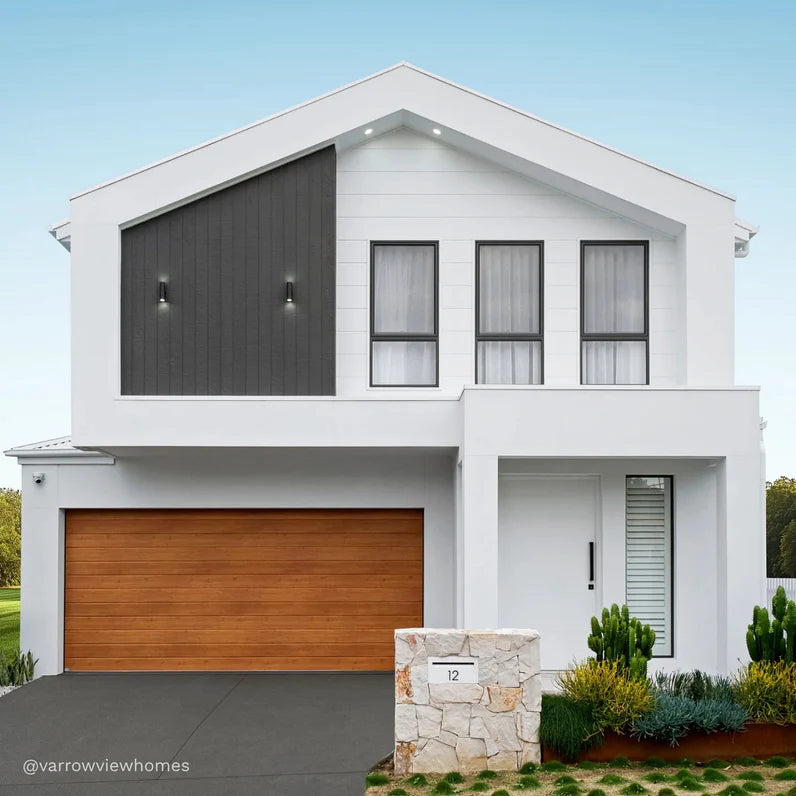 Milkcan Palazzo White Brick A4 Letterbox