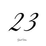 Custom 150mm Vinyl House Number
