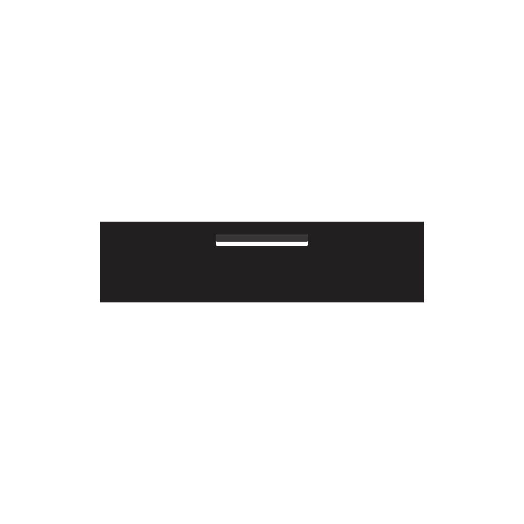 Black Powder-Coated Aluminium Letterbox Faceplate 1200 x 300 - 340 Central Slot