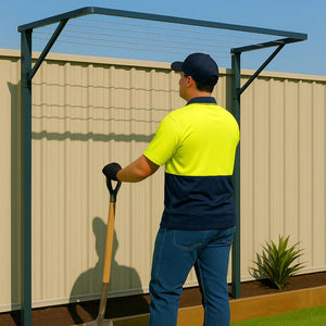 Folding Frame Installation Ground-Mount (inc Ground-Mount Kit)
