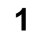 Custom 150mm Vinyl House Number