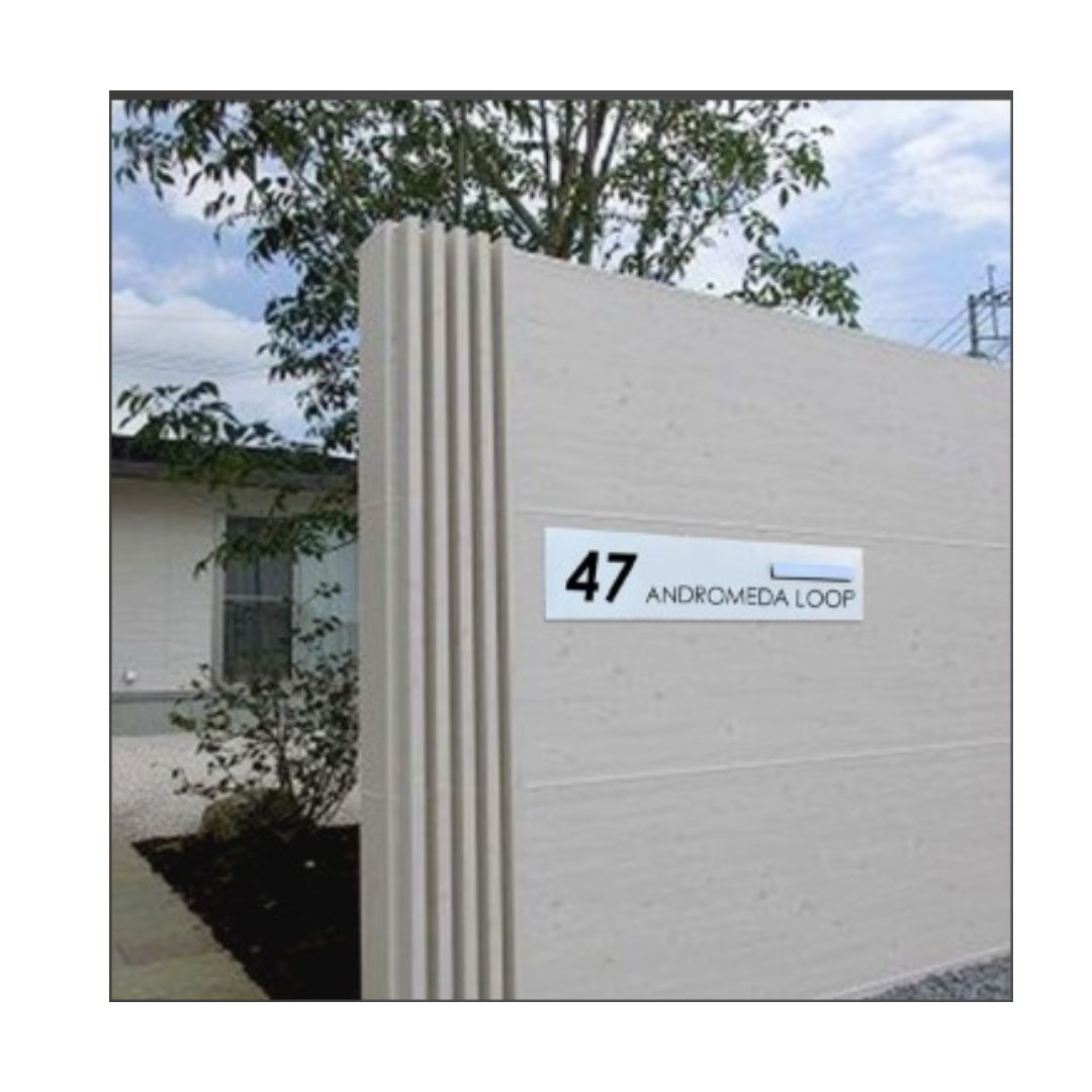 White Powder-Coated Aluminium Letterbox Faceplate 1200 x 300 - 340 Slot