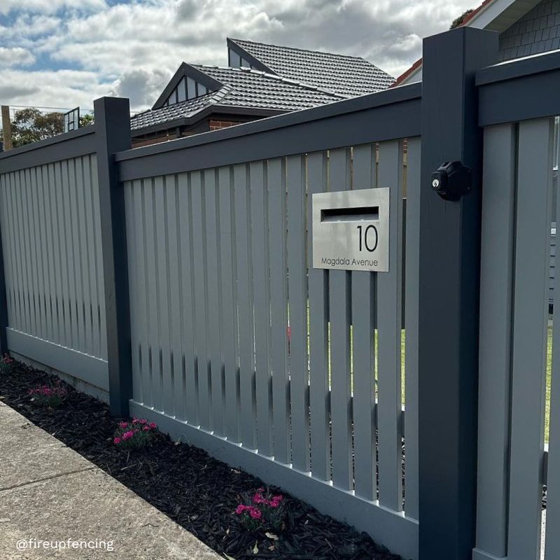 Small Custom Address Decal Sticker Aligned Right