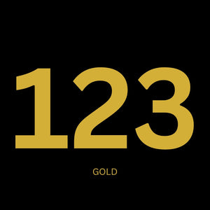 Custom 120mm Vinyl House Number