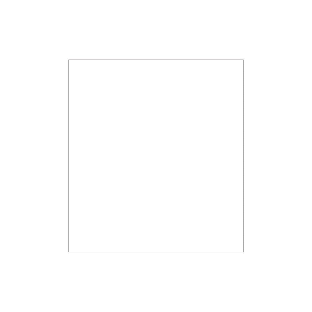 White Traffolyte Address Sign with Vinyl Text 390 x 340