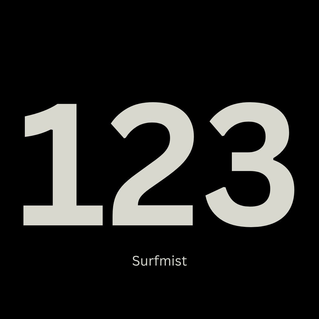 Custom 120mm Vinyl House Number