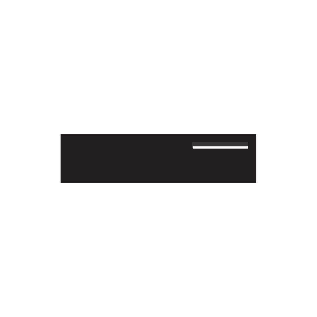 Black Powder-Coated Aluminium Letterbox Faceplate 1200 x 300 - 340 Slot