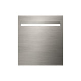 Marine Grade Brushed Stainless Steel Letterbox Faceplate 390 x 430mm (Laser Etched) - 340 Slot