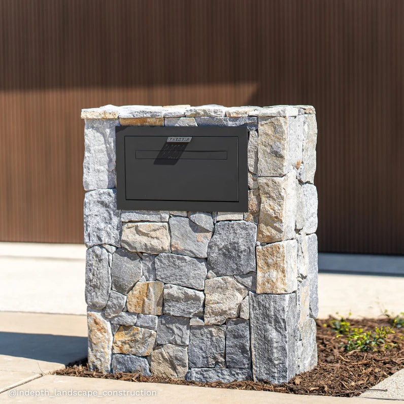 Milkcan Geneva Parcel Fence/Brick Letterbox