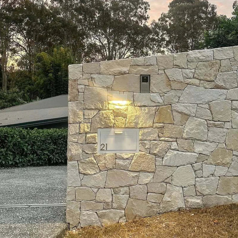 Milkcan Geneva Parcel Fence/Brick Letterbox