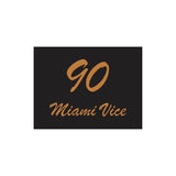 Black Colorbond Steel Address Sign with Vinyl Text 290 x 220