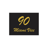 Black Colorbond Steel Address Sign with Vinyl Text 290 x 220