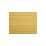 Gold Aluminium Address Sign with Vinyl Text - 290 x 220