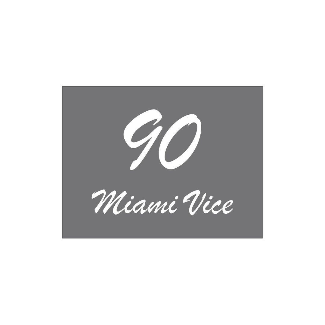 Basalt Colorbond Steel Address Sign with Vinyl Text 290 x 220