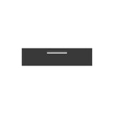 Monument Powder-Coated Aluminium Letterbox Faceplate 1200 x 300 - 340 Central Slot