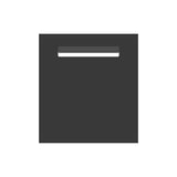 Monument Powder-Coated Aluminium Letterbox Faceplate 390 x 430 - 240 Slot