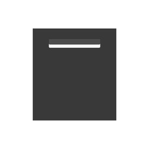 Monument Powder-Coated Aluminium Letterbox Faceplate 390 x 430 - 240 Slot